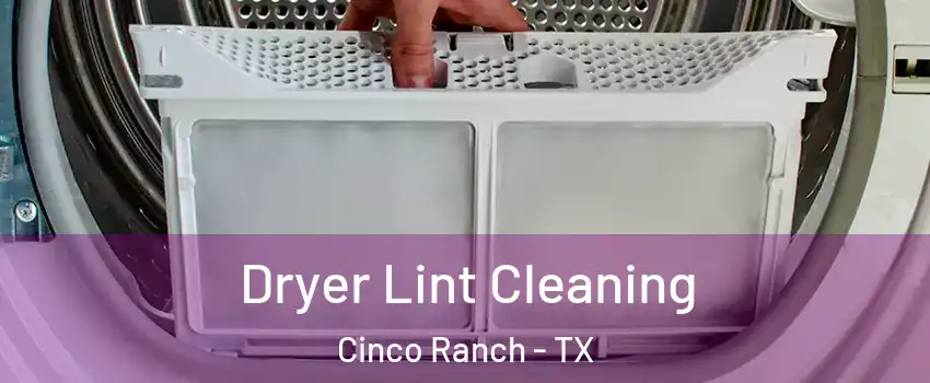  Dryer Lint Cleaning Cinco Ranch - TX