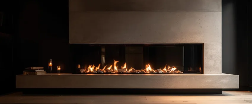 Gas Fireplace Ember Bed Design Services in Cinco Ranch, Texas
