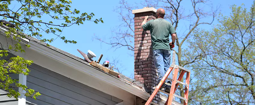 Vinyl and PVC Chimney Flashing Installation in Cinco Ranch, TX