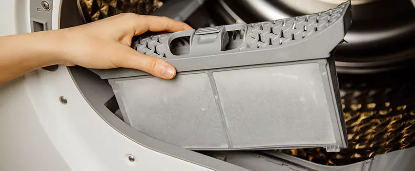 Signs Of A Clogged Dryer Lint Trap in Cinco Ranch, Texas