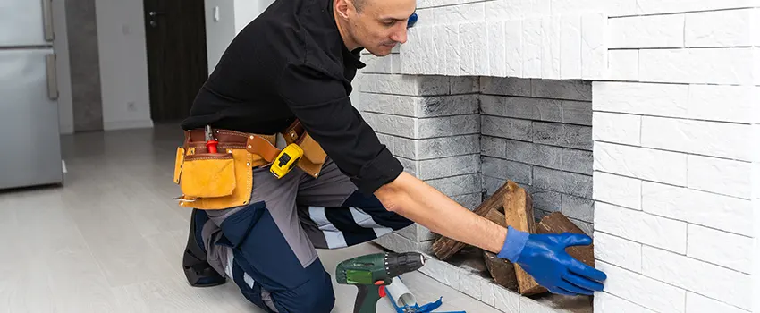 Fireplace Damaged Damper Frame Repair Services in Cinco Ranch, Texas
