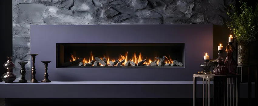 Ember Bed for Ventless Gas Fireplace in Cinco Ranch, TX