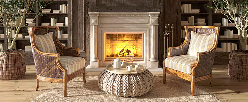 Mendota Hearth Fireplace Heat Management Inspection in Cinco Ranch, TX