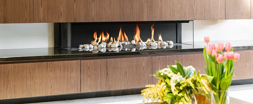 Double-height Fireplace Design Refurbishment in Cinco Ranch, Texas